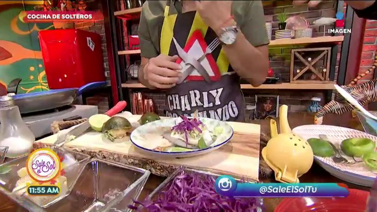 Cocina de solteros: ¡exquisitos taquitos de pescado! Imagen Televisión