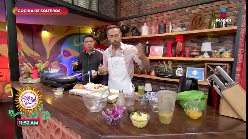 Cocina de solteros: tacos de atún pibil Imagen Televisión