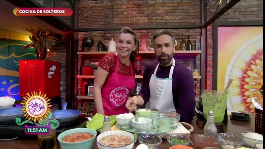 Cocina de solteros: Mariana Garza prepara sopa de calabaza Imagen Televisión