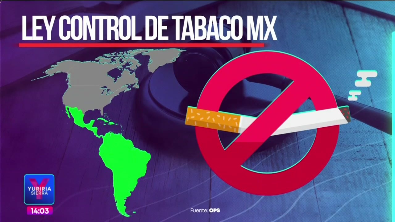 Entró en vigor la nueva ley antitabaco en México Imagen Televisión