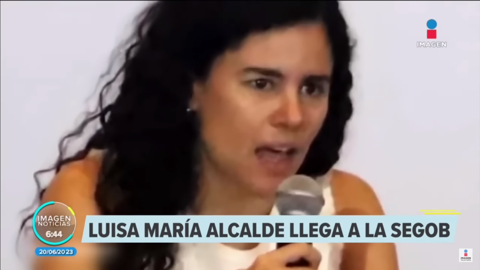 ¿Quién es Luisa María Alcalde? Imagen Televisión