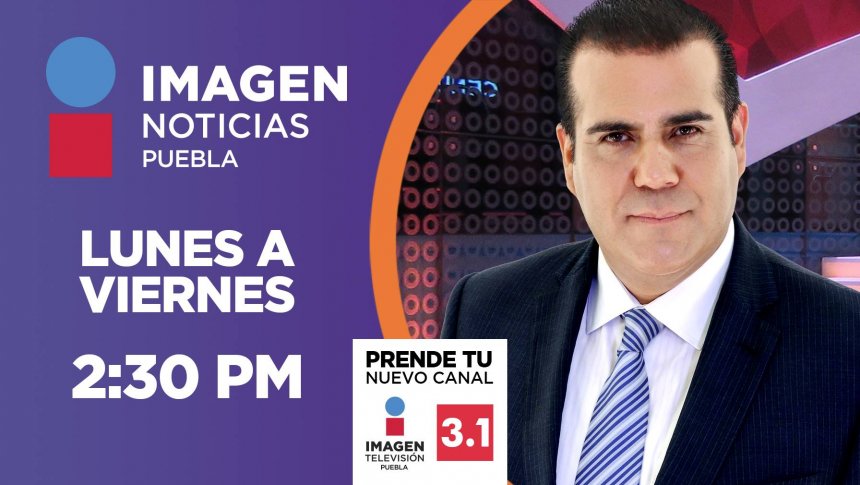Imagen TV Puebla Vespertina con Juan Carlos Valerio