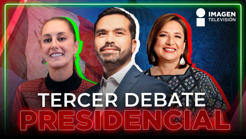 Tercer debate presidencial | ENVIVO | Imagen TV